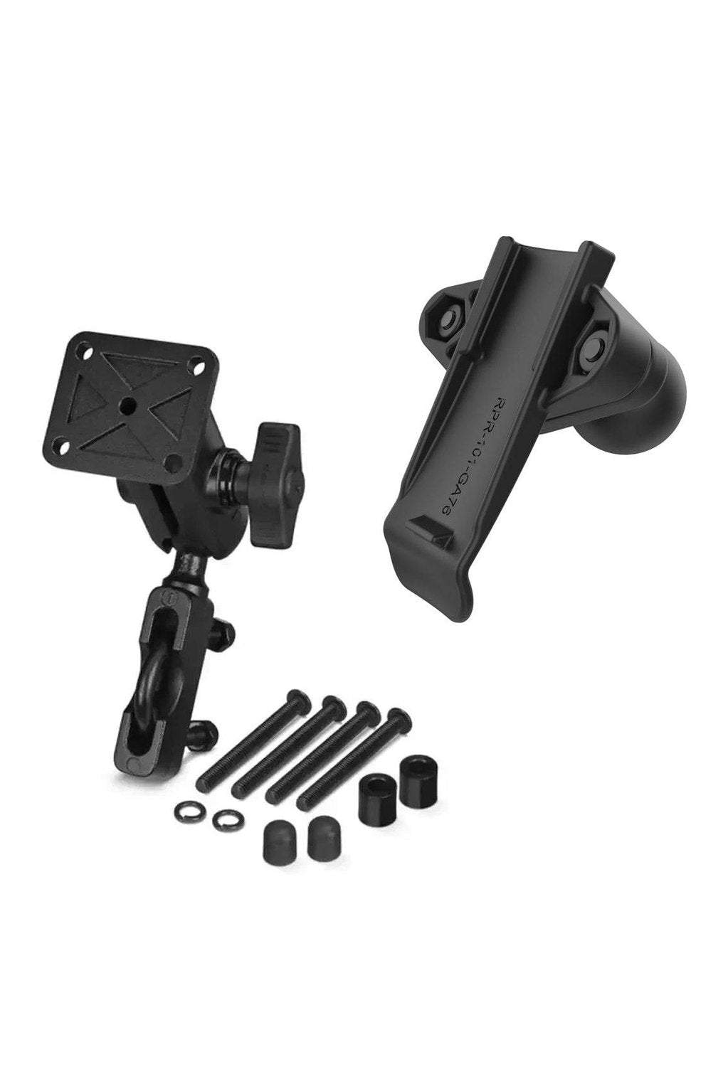 Moto handlebar mounting kit with bracket and adapter for Garmin GPSMAP 67i