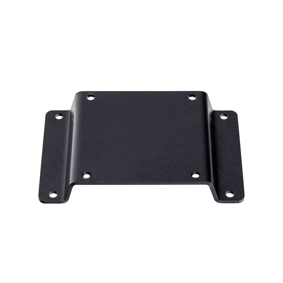 RaceAir Boost Panel mount plate with dimension details for vehicle installation
