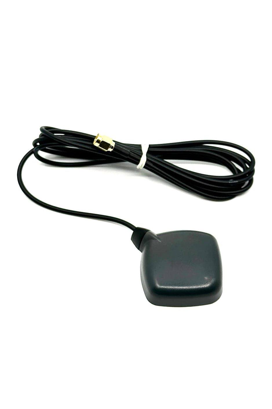 SAT100 Low Profile Antenna with magnetic mount and 6.5ft cable for Iridium service.