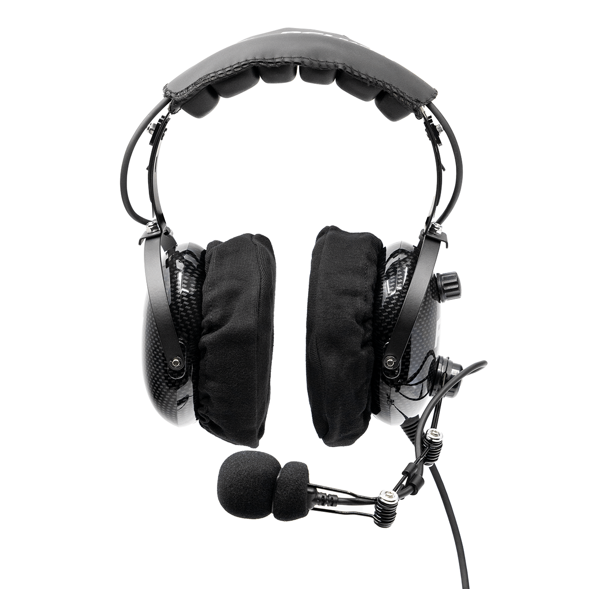 Elite G2 Headset with volume control, noise-canceling mic, and bass-enhanced hi-fidelity speakers