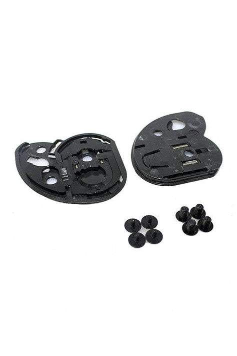 HJC CS-R3 Pivot Kit base plates and hardware set.