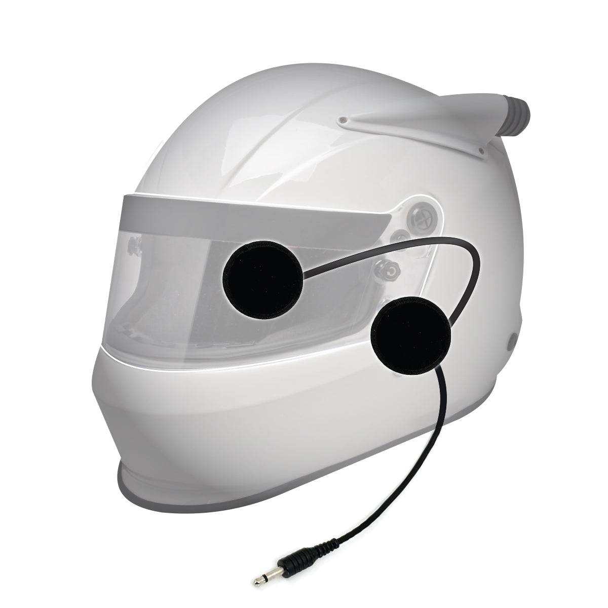 Speaker kit for adding speakers to helmet earjack wiring simple installation