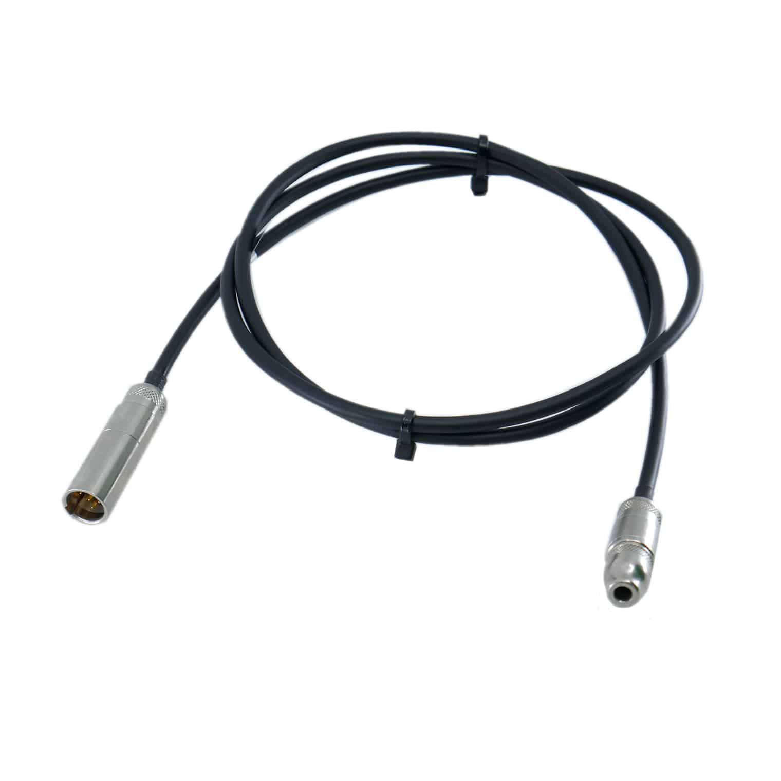 TA5ML Radio to 3.5mm Female Interface Cable connecting two-way radio to earpiece or external speaker