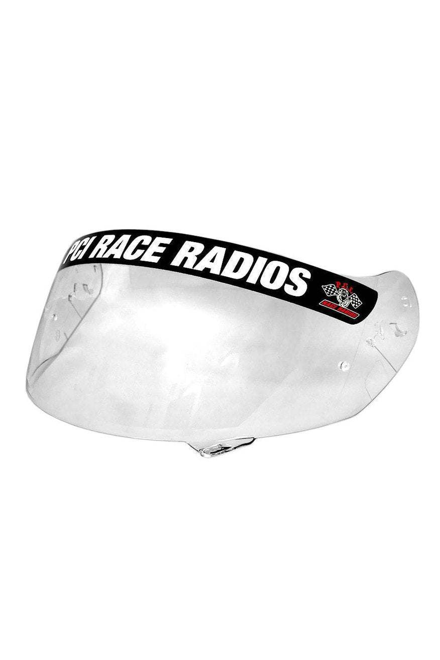 Klim R1 Face Shield PCI with anti-scratch, anti-fog properties for helmet protection.