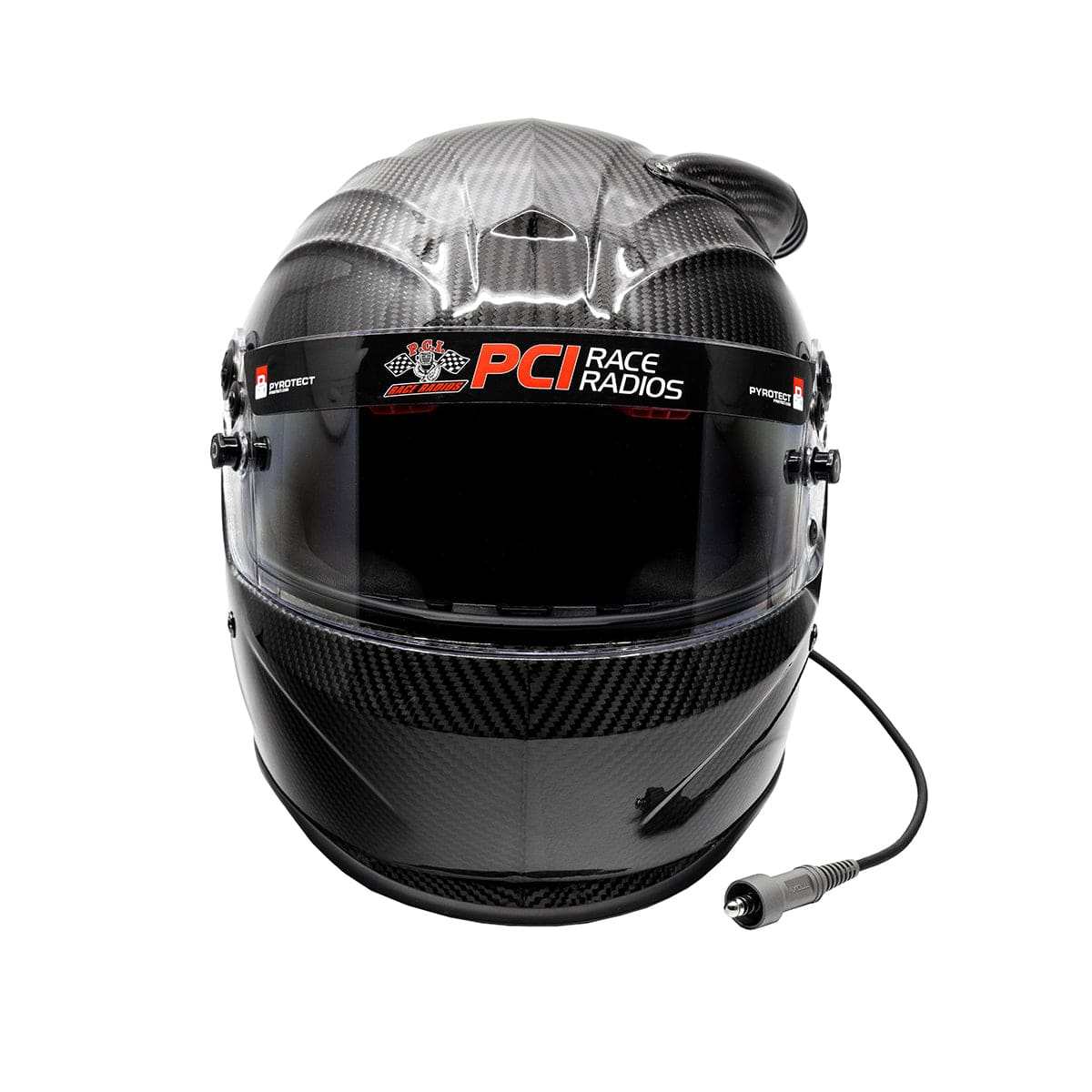 Pyrotect Sportmax DOT Carbon Fiber Midair Helmet - PCI Race Radios
