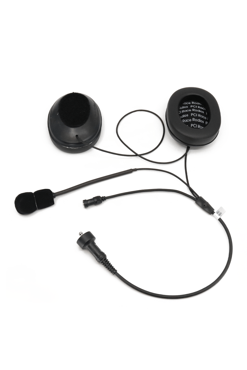 Elite Helmet Wiring Kit Race Earjack Earcups - PCI Race Radios