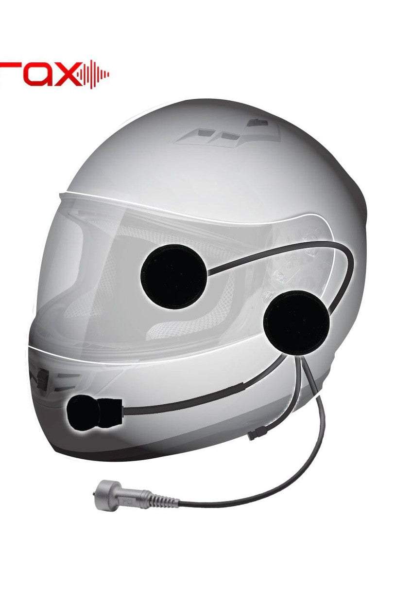 Trax Stereo Helmet Wiring Kit with noise cancelling microphones and HFI speakers.