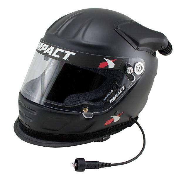 PCI Elite Wired Impact Air Draft OS20 SA2020 race helmet with carbon-kevlar composite and wired communication system