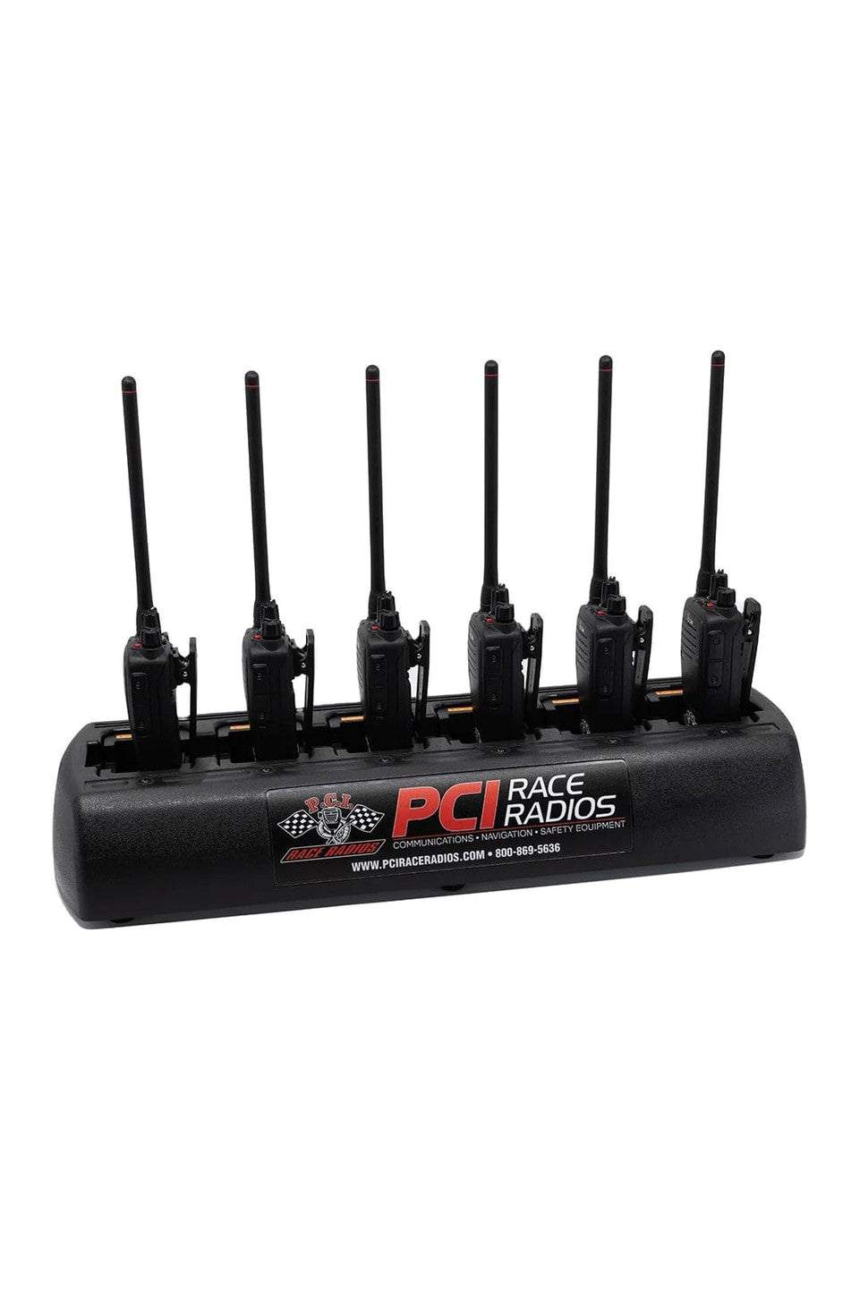 Icom Hand Held Radios 6 Pack with Gang Charger, Durable IP67 Rating.