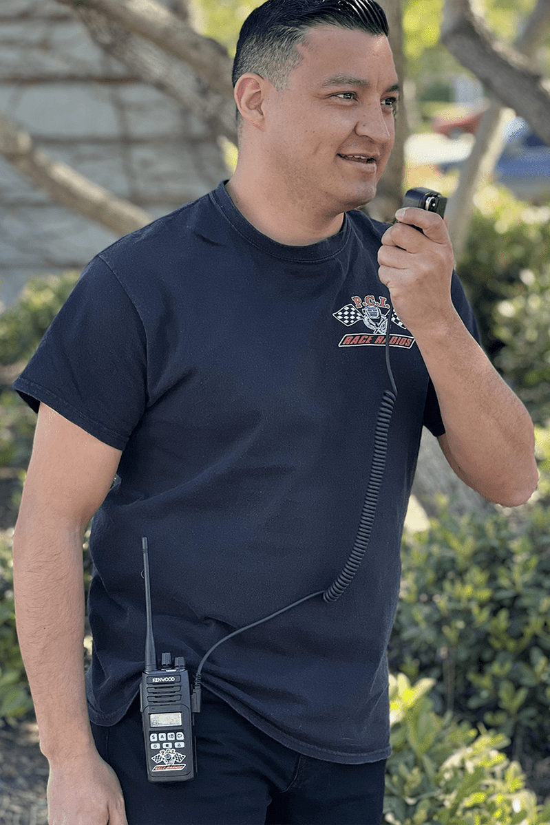 PCI Hand Held Speaker Mic - PCI Race Radios