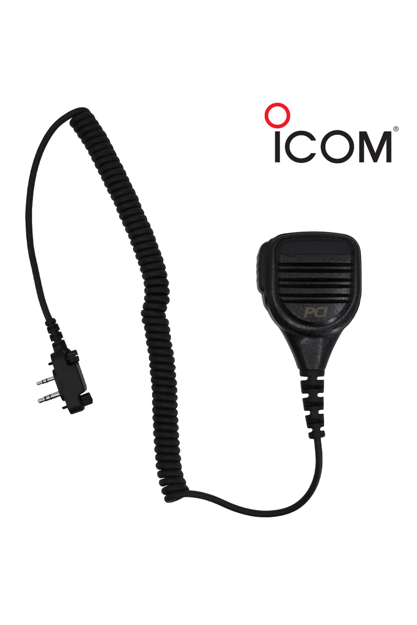 PCI Hand Held Speaker Mic compatible with Icom and Kenwood radios.