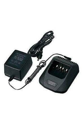 Kenwood handheld charger for TK-272 rapid charging.
