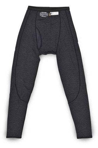 Impact Nomex fire retardant underwear bottoms in charcoal gray, designed for driving suits.