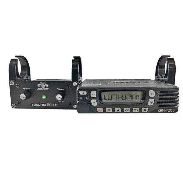 Radio/Intercom Billet Roll Bar Mount for 1.5" or 1.75" tubing on sand cars and SXS vehicles