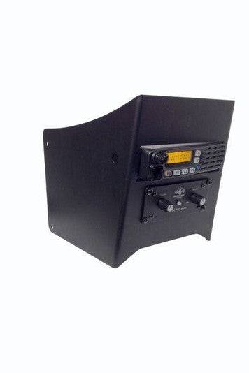 Arctic Cat Wildcat bracket with easy installation, PCI Intercom, and Icom Race Radio compatibility.