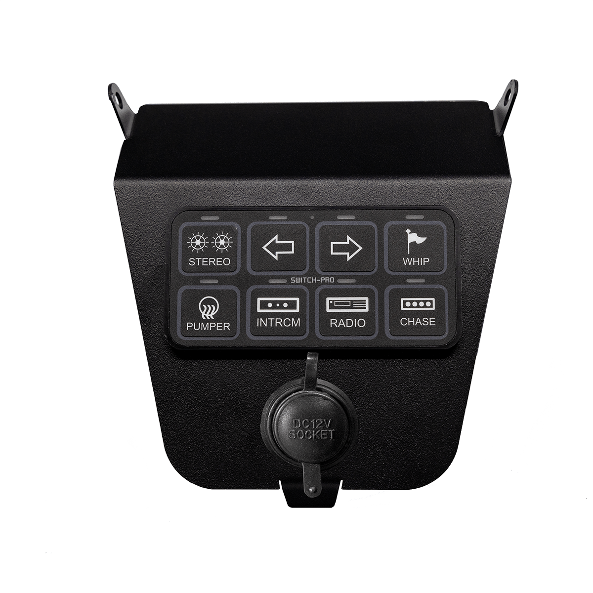 Switch Pros 8 bracket mounted on 2022-2024 Polaris RZR Pro R vehicle
