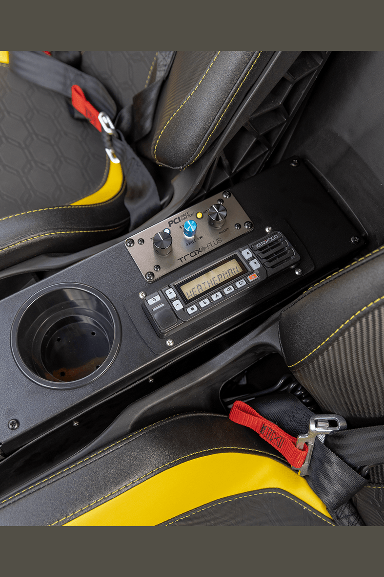 Can-Am Maverick R Radio and Intercom Bracket - PCI Race Radios