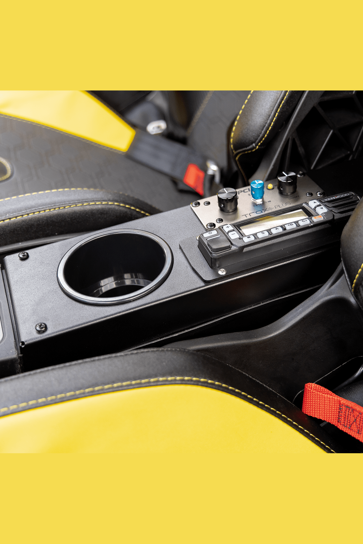 Can-Am Maverick R Radio and Intercom Bracket - PCI Race Radios