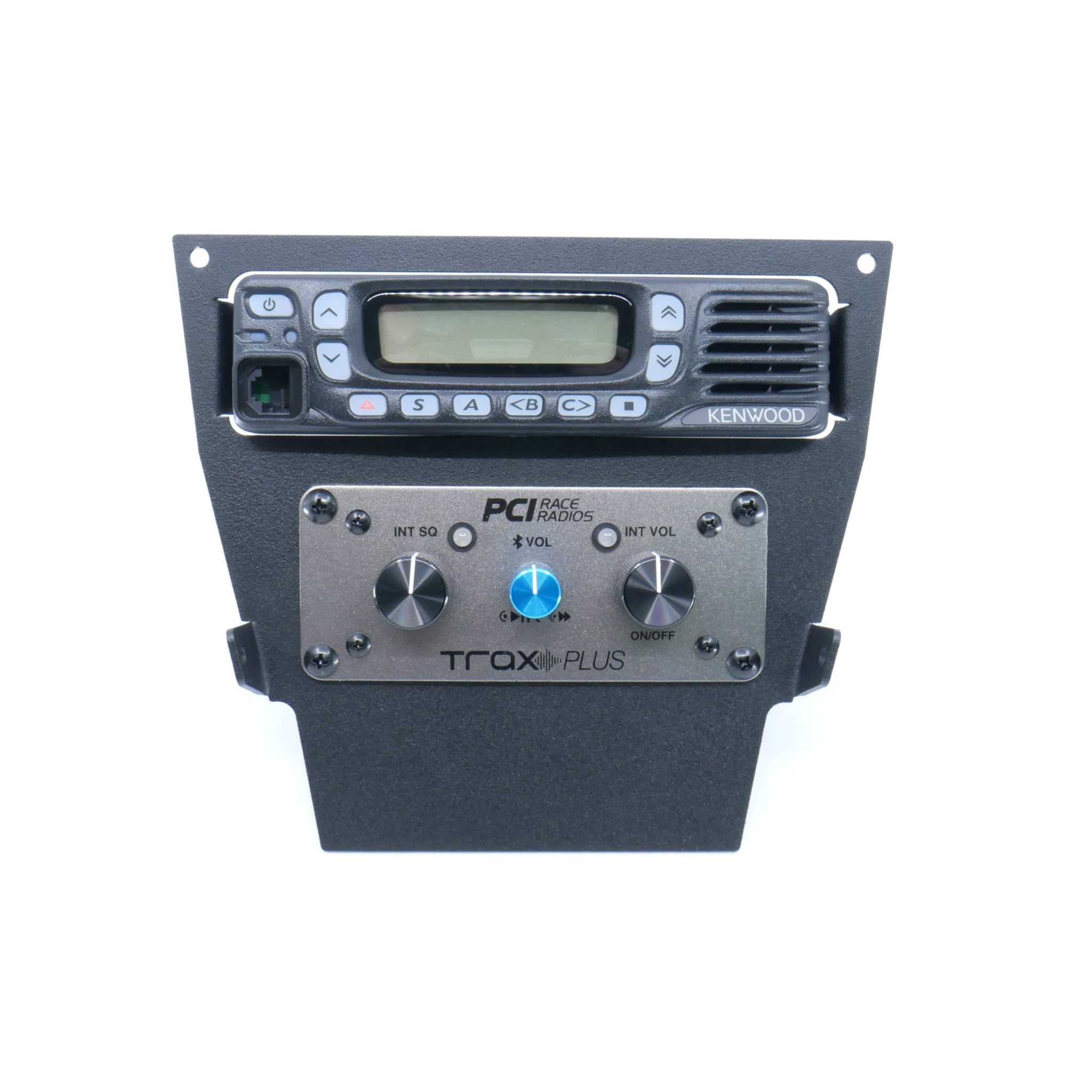 RZR Pro 2022-2024 Series Vertical Radio and Intercom Bracket - PCI Race Radios