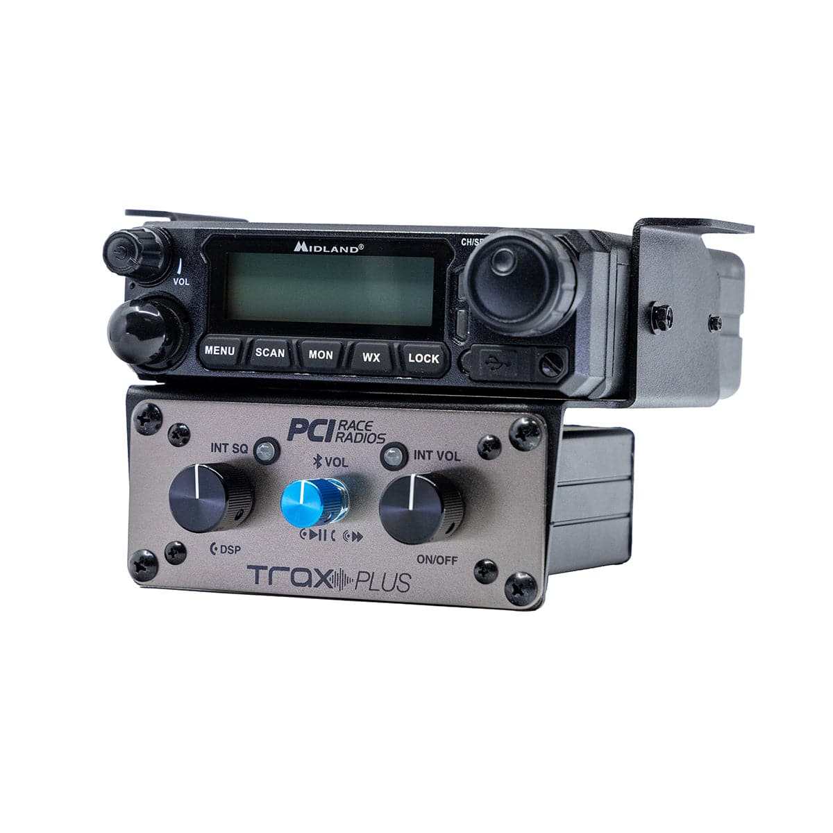 Universal Flat Mount Bracket - PCI Race Radios