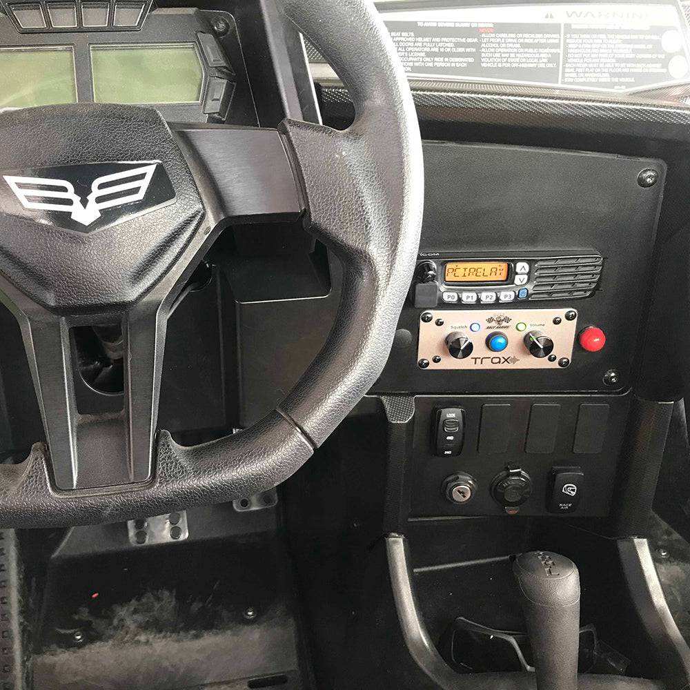 Wildcat XX Radio/Intercom Bracket - PCI Race Radios