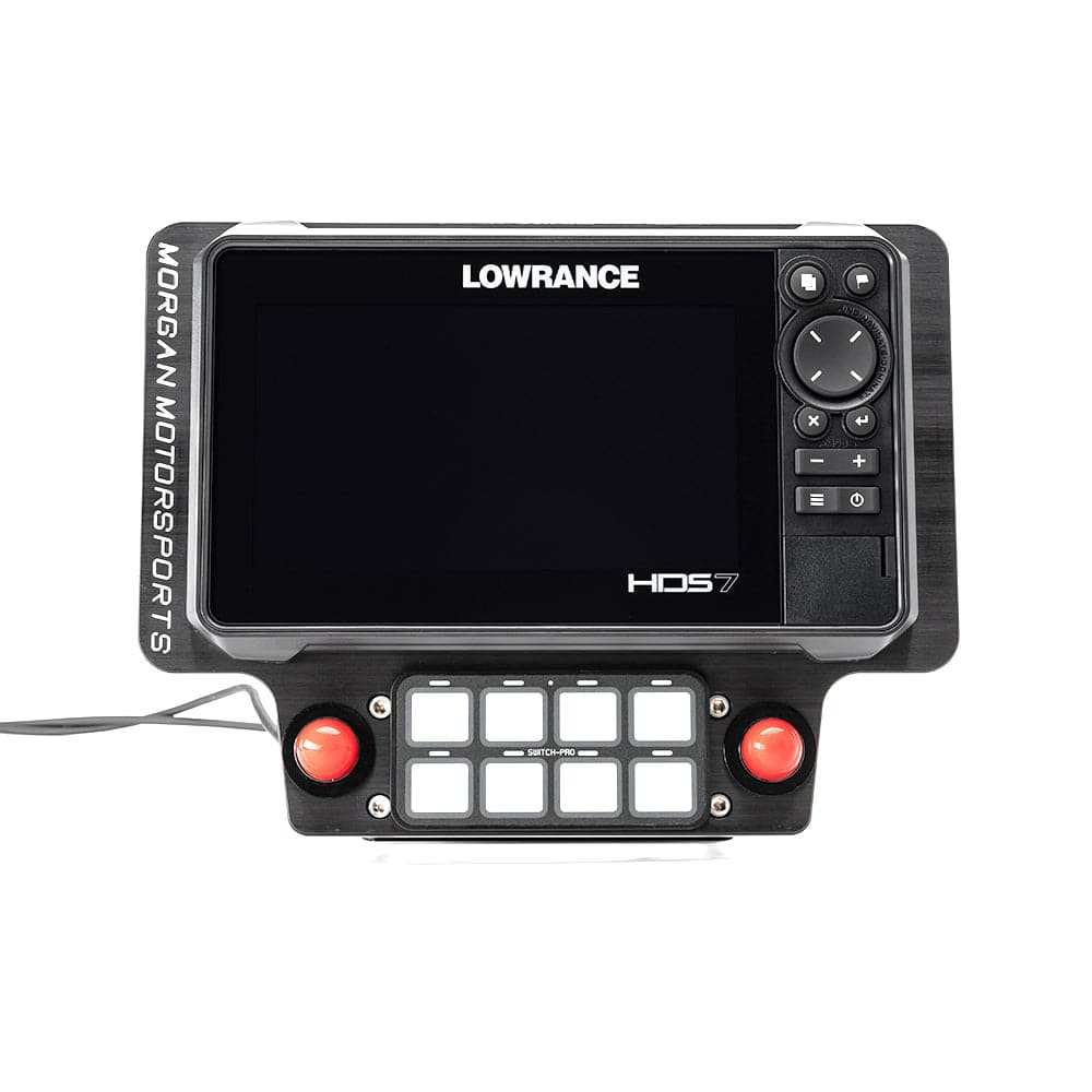 CanAm X3 Elite FS and HDS Live 7" GPS Billet Bracket - PCI Race Radios