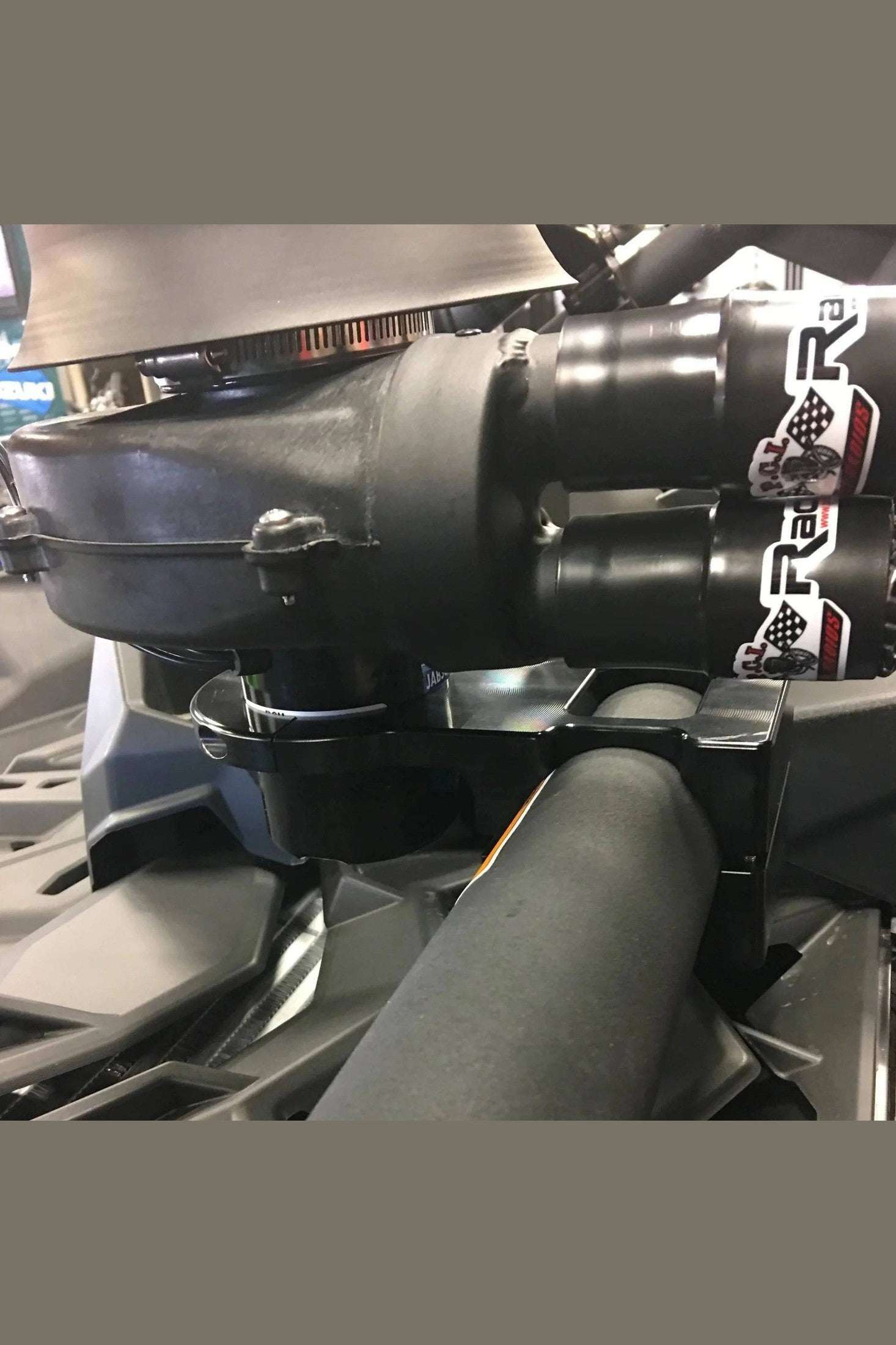 Billet RaceAir Motor Mount RaceAir Max and Flow - PCI Race Radios