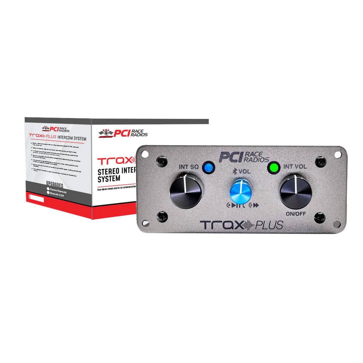 Trax Intercom Package Bluetooth stereo headset with volume control and digital signal processing for clear communication