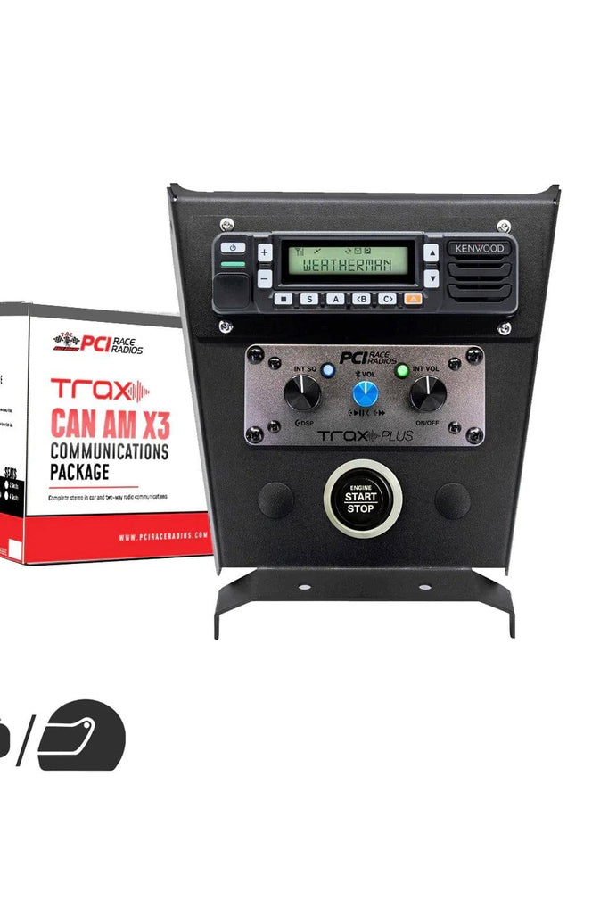 CanAm X3 Trax Stereo Complete Communications Package - PCI Race Radios
