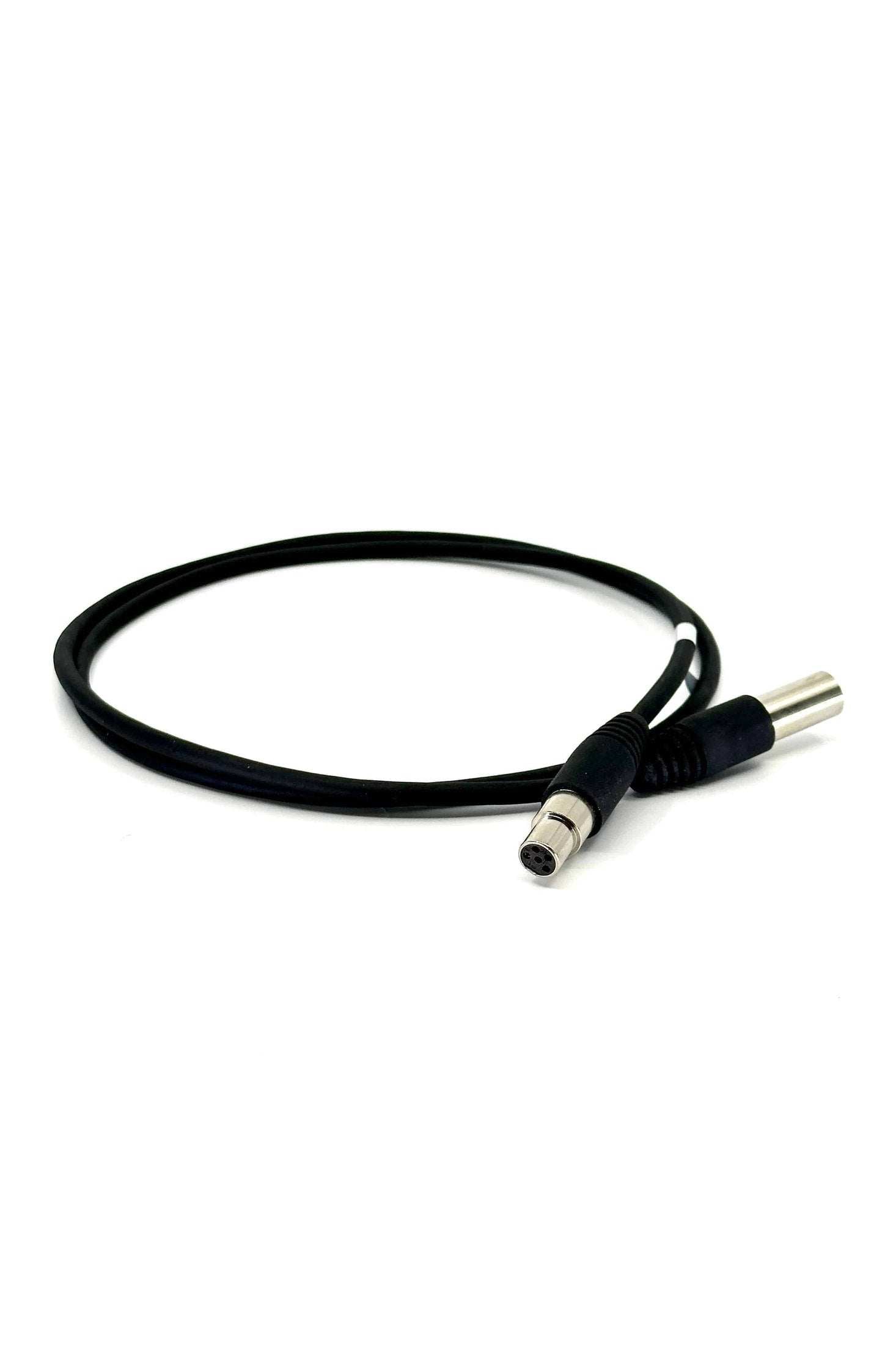Radio Extension Cable with 5-pin straight connection for radio interface and headsets, available in various lengths.