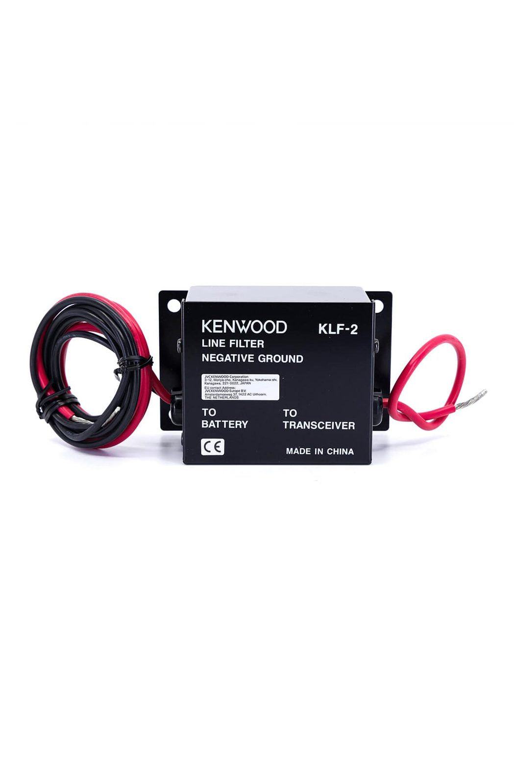 Kenwood KLF-2 Line Filter for reducing alternator noise in car radios.