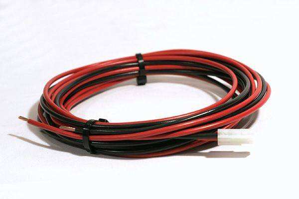 Icom / Vertex power cord with cigar plug and hard wire options for mobile radios