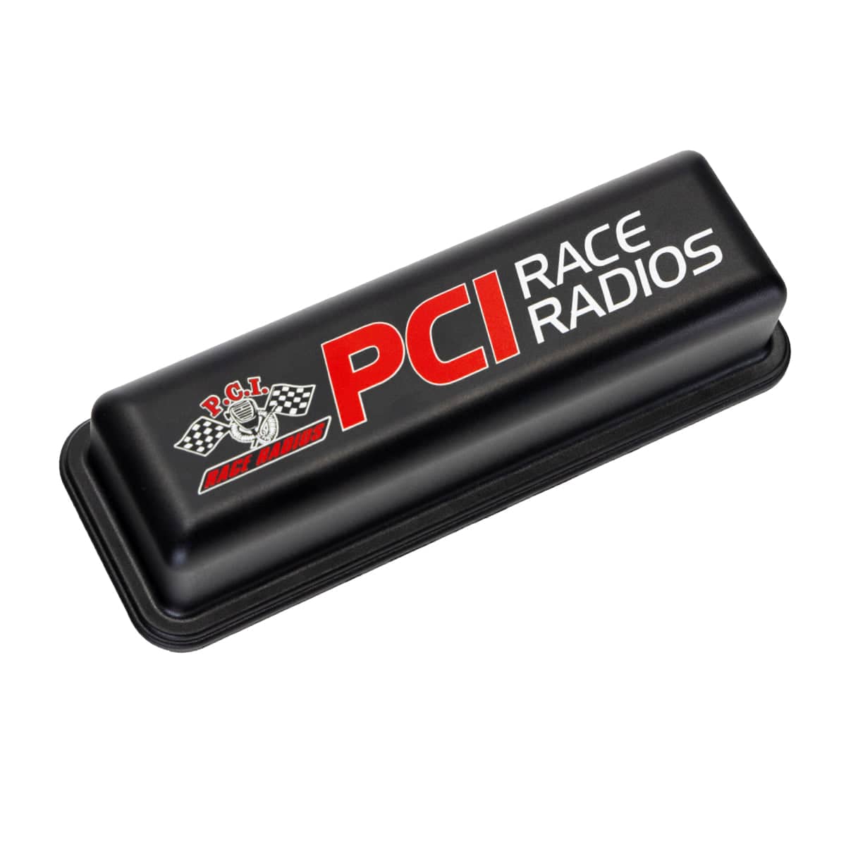 Magnetic radio cover for Icom and Kenwood 50 watt radios protecting from dust and debris
