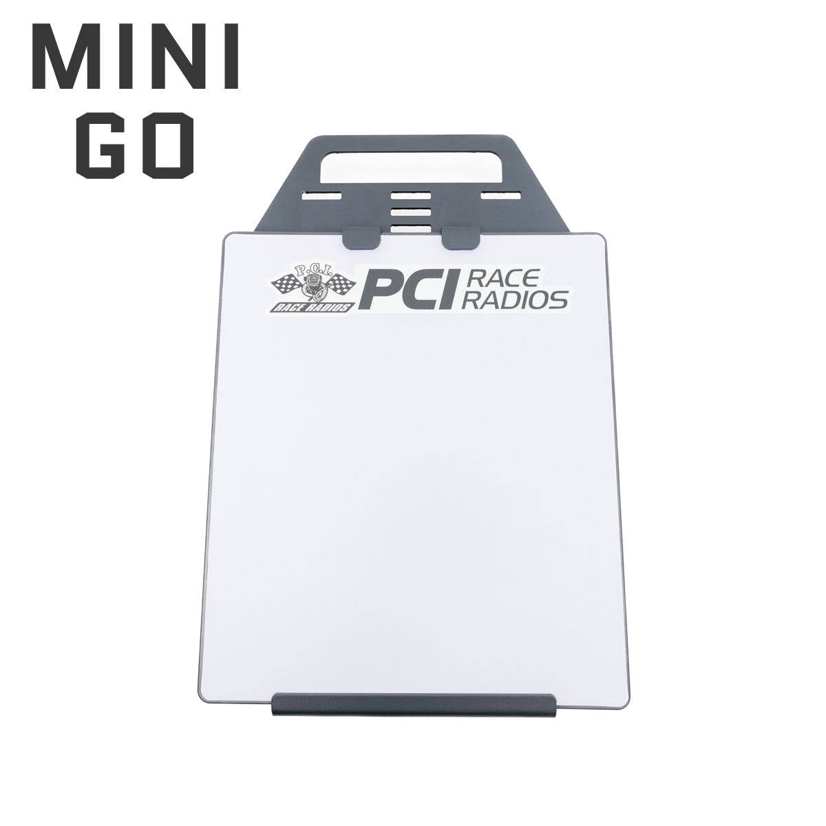 Starlink Mini antenna mounted on PCI bracket with battery pack and magnetic feet for portable use