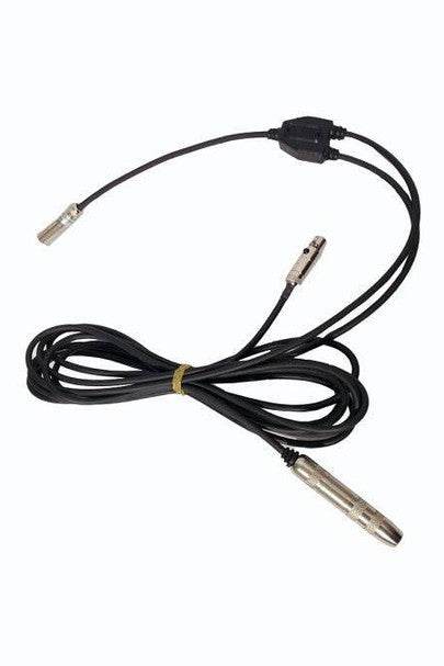 NASCAR Single Seat Harness with 3 Pin Helmet Connection_BLACK cables and connectors.