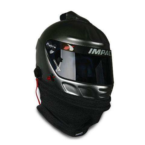 Impact 2 Layer Helmet Skirt made of soft knit Nomex for thermal protection and wind noise reduction on helmets
