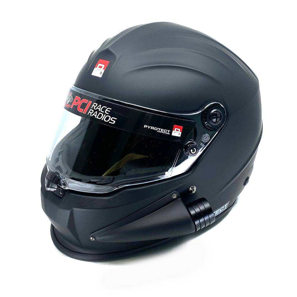 Pyrotect Pro Race SFA SA2020 composite racing helmet with adjustable interior and advanced ventilation system