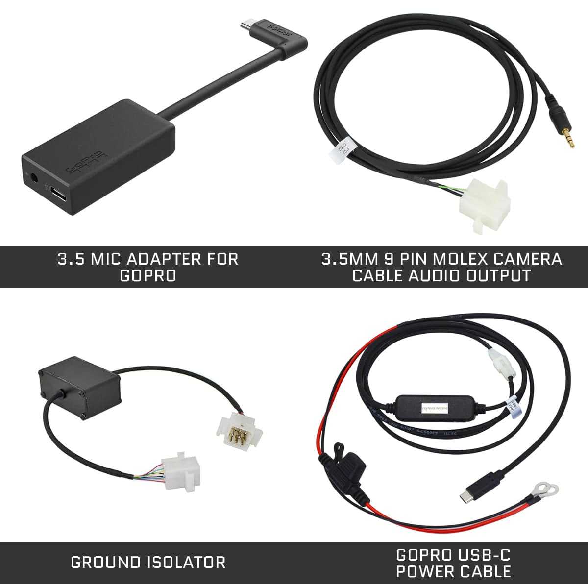 Pro 3.5 Mic Adapter for GoPro - PCI Race Radios