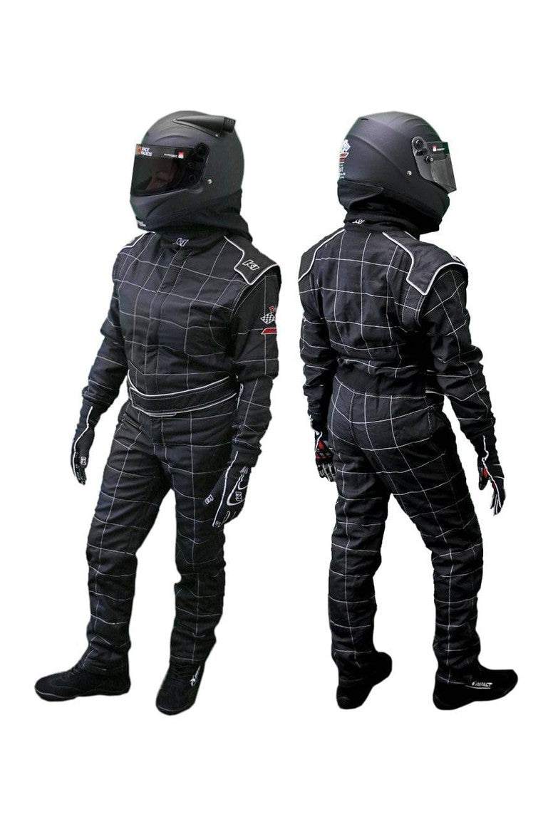 Youth Driving Suit SFI 3.2A/5, 2-layer Nomex construction, designed for protection and functionality.