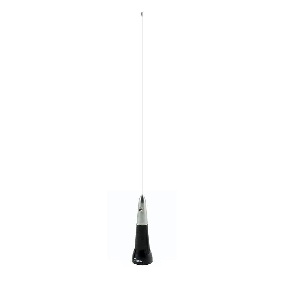 Replacement 3db VHF racing antenna part with black base and silver whip