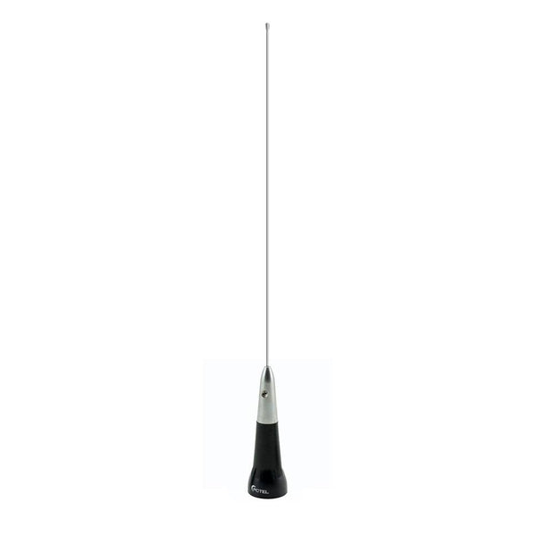 Replacement 3db VHF racing antenna part with black base and silver whip