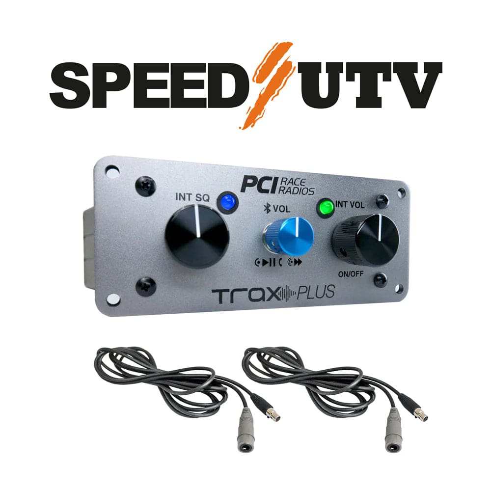Speed UTV Trax Plus Stereo Intercom system upgrade kit with cables and plugs for UTV seats