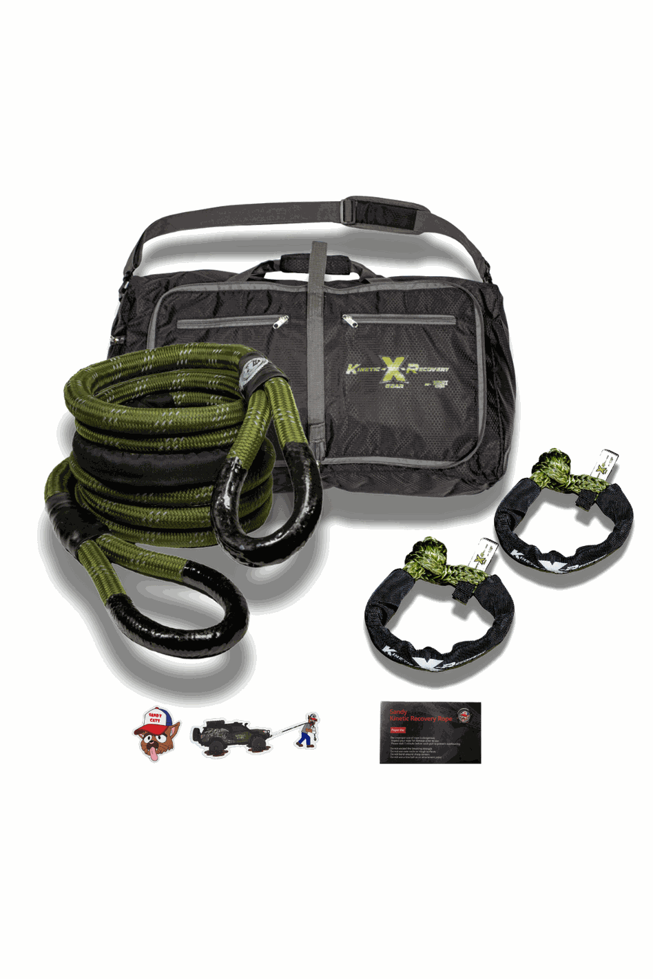 Standard Recovery Kit for Off-Road Vehicle Recovery