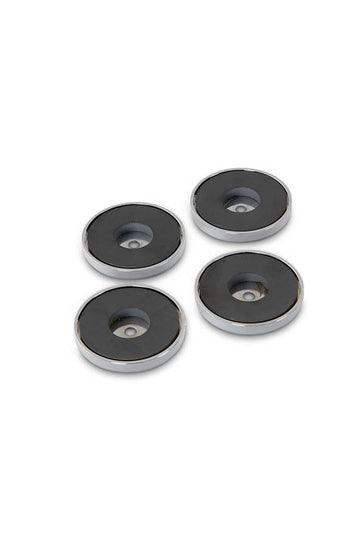 Magnetic feet set of four for Star Mount Systems flat mounts.