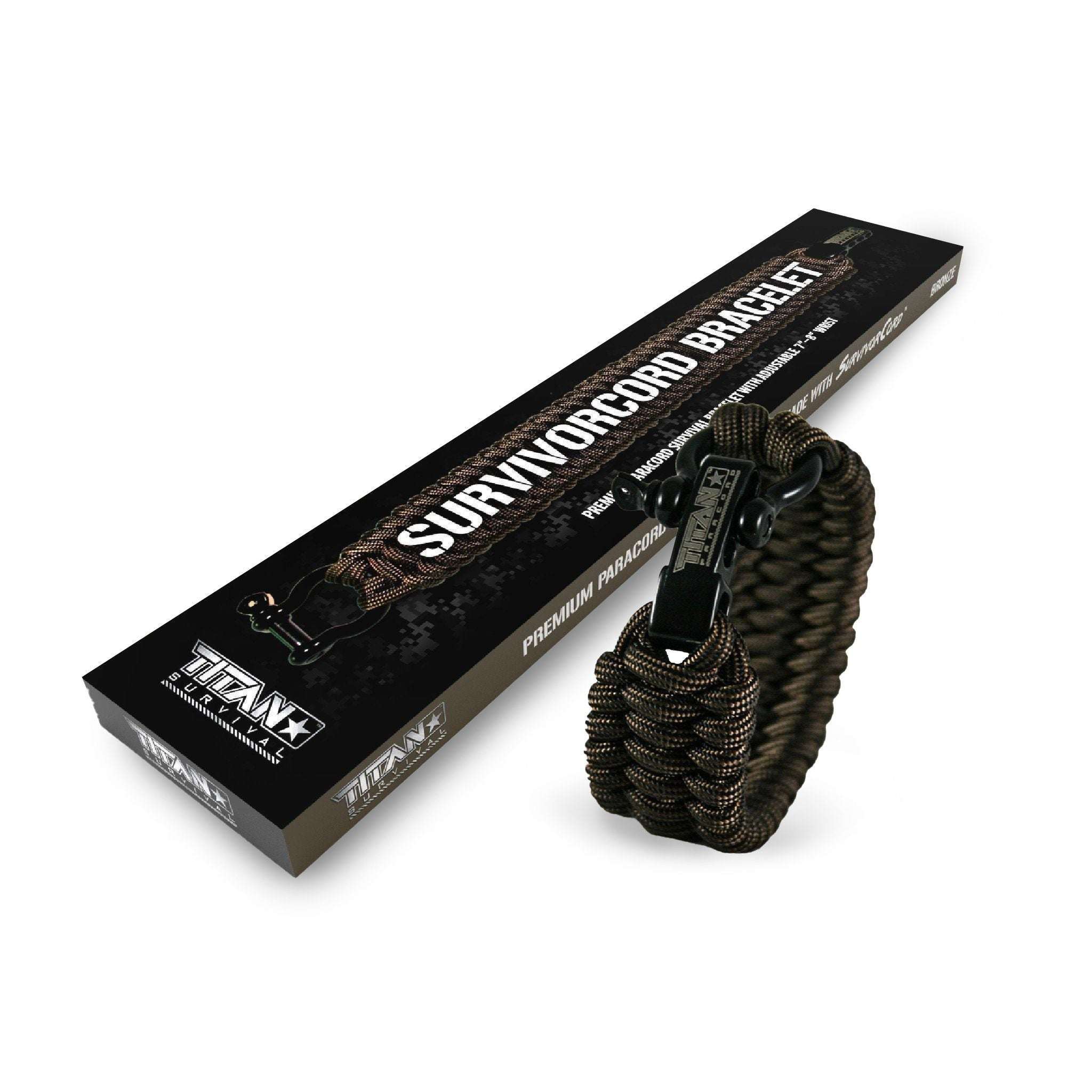 SurvivorCord Paracord Survival Bracelets for Outdoor Adventure
