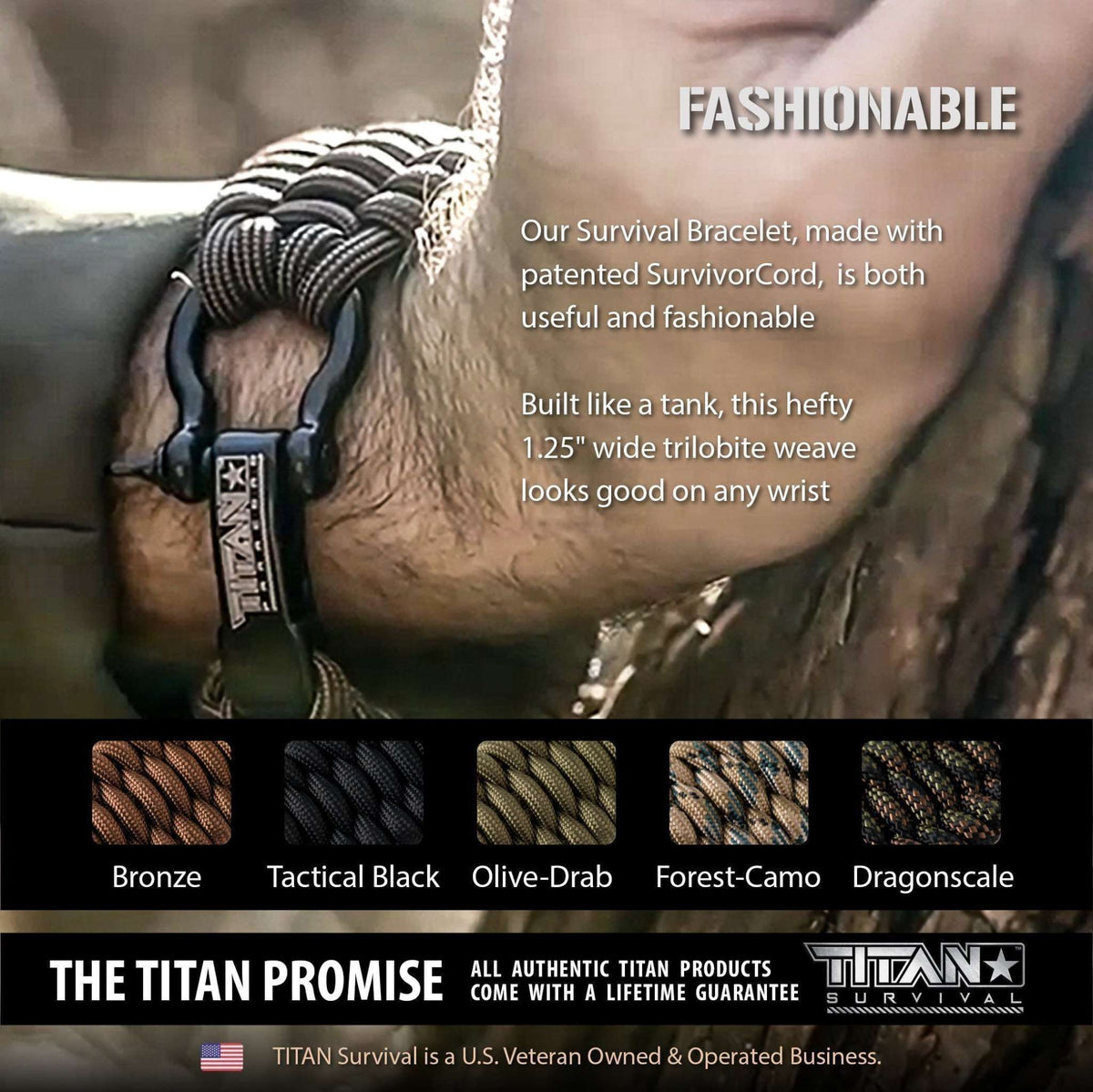 SurvivorCord Paracord Survival Bracelets for Outdoor Adventure