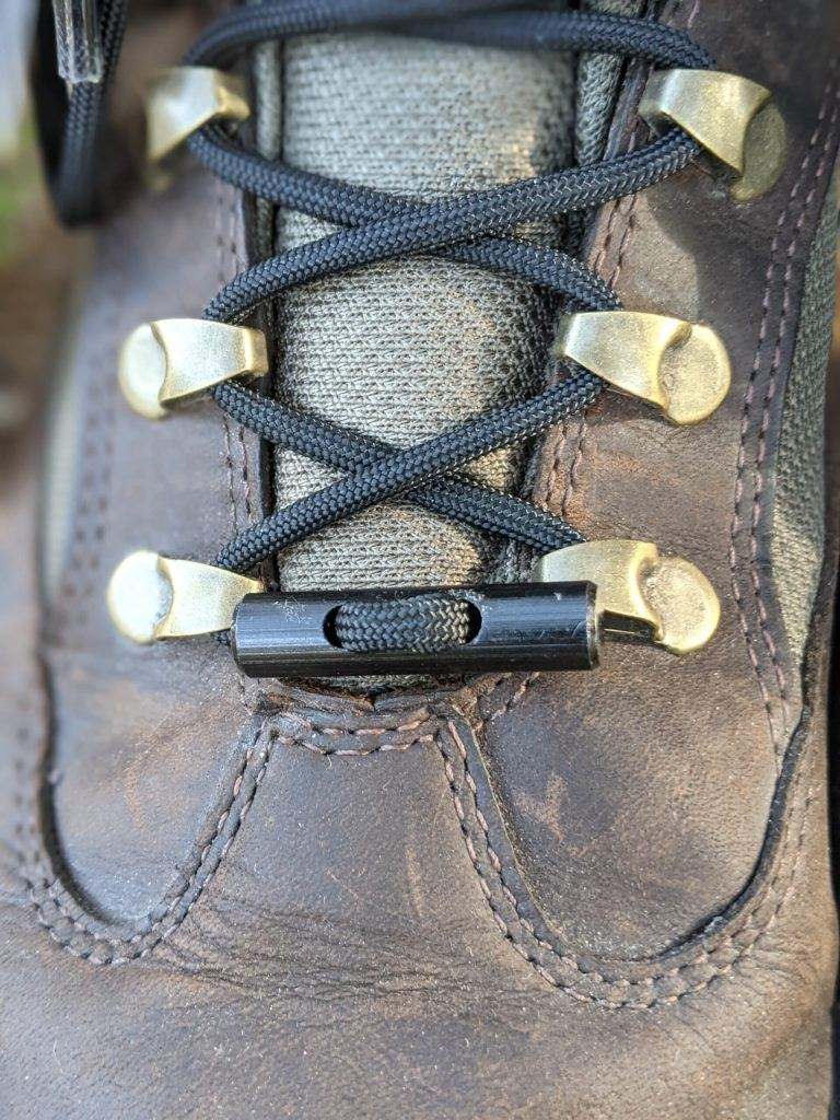 SurvivorCord Boot Laces with Fire Tinder, Fishing Line & Kevlar