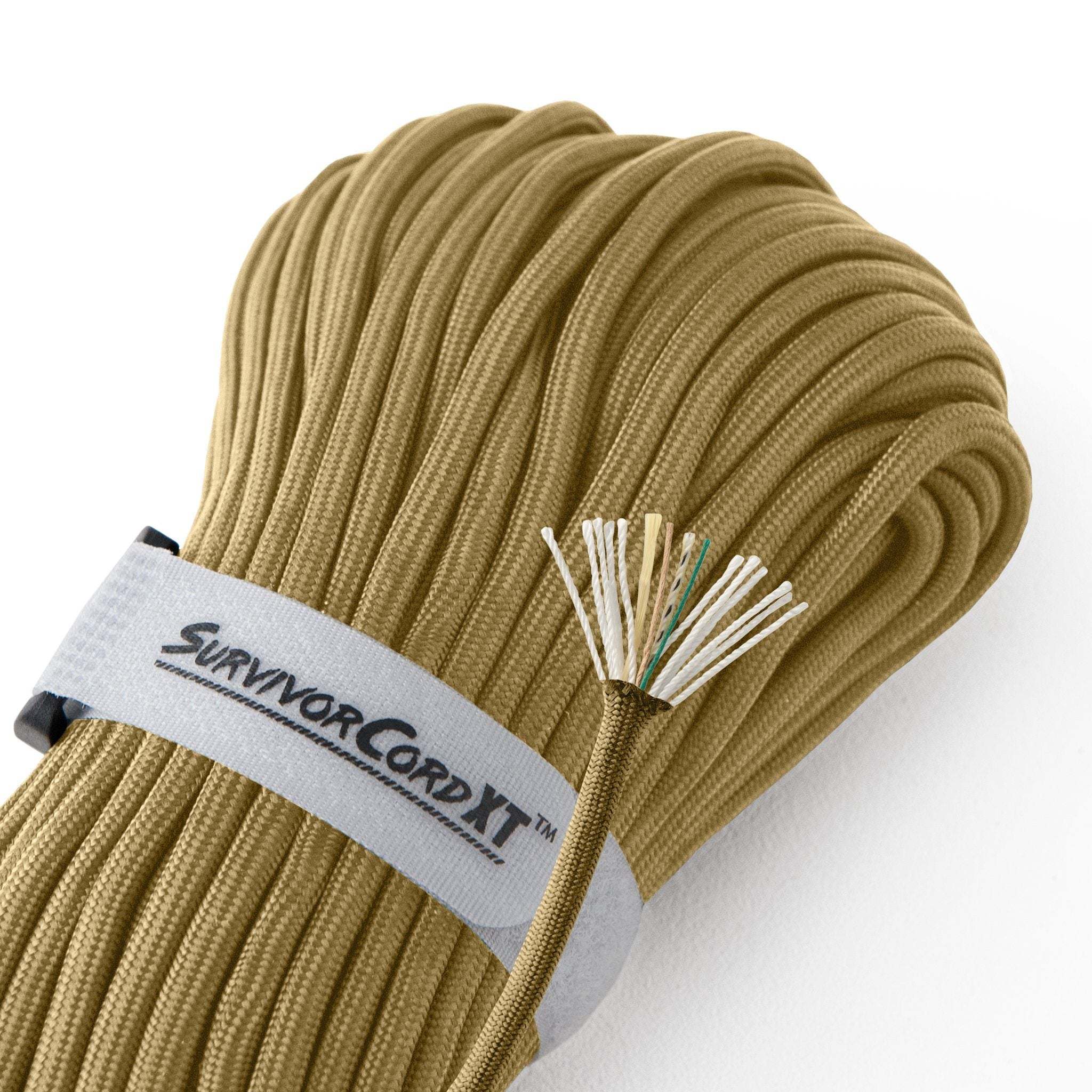 SurvivorCord XT Paracord USA | Ultimate 100 FT Survival Cord