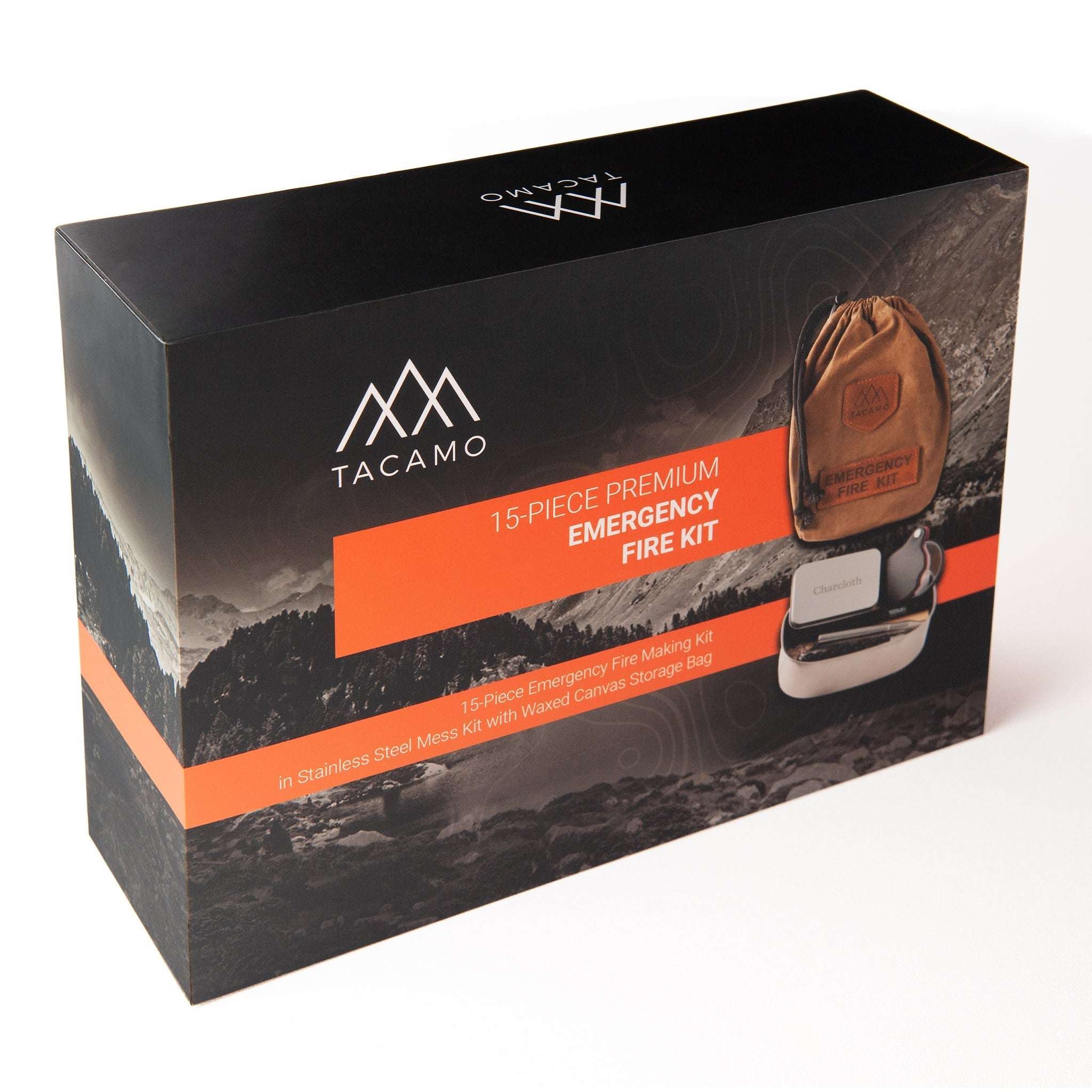 TACAMO 15-Piece Emergency Fire Kit - Survival Solution