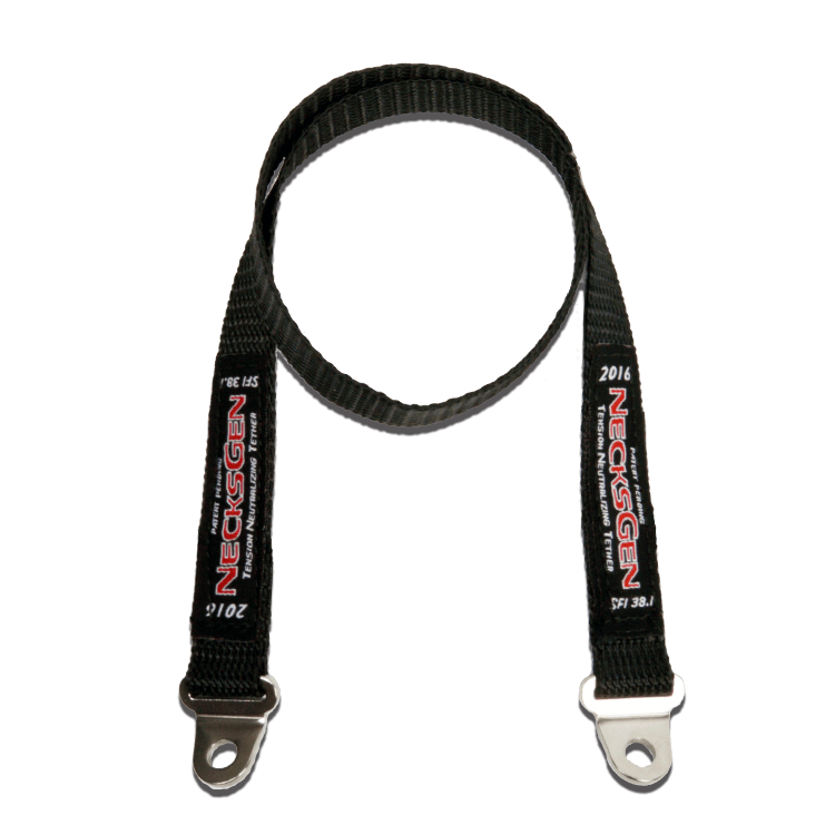 Necksgen REV Replacement Tether for racing harness safety and neck protection